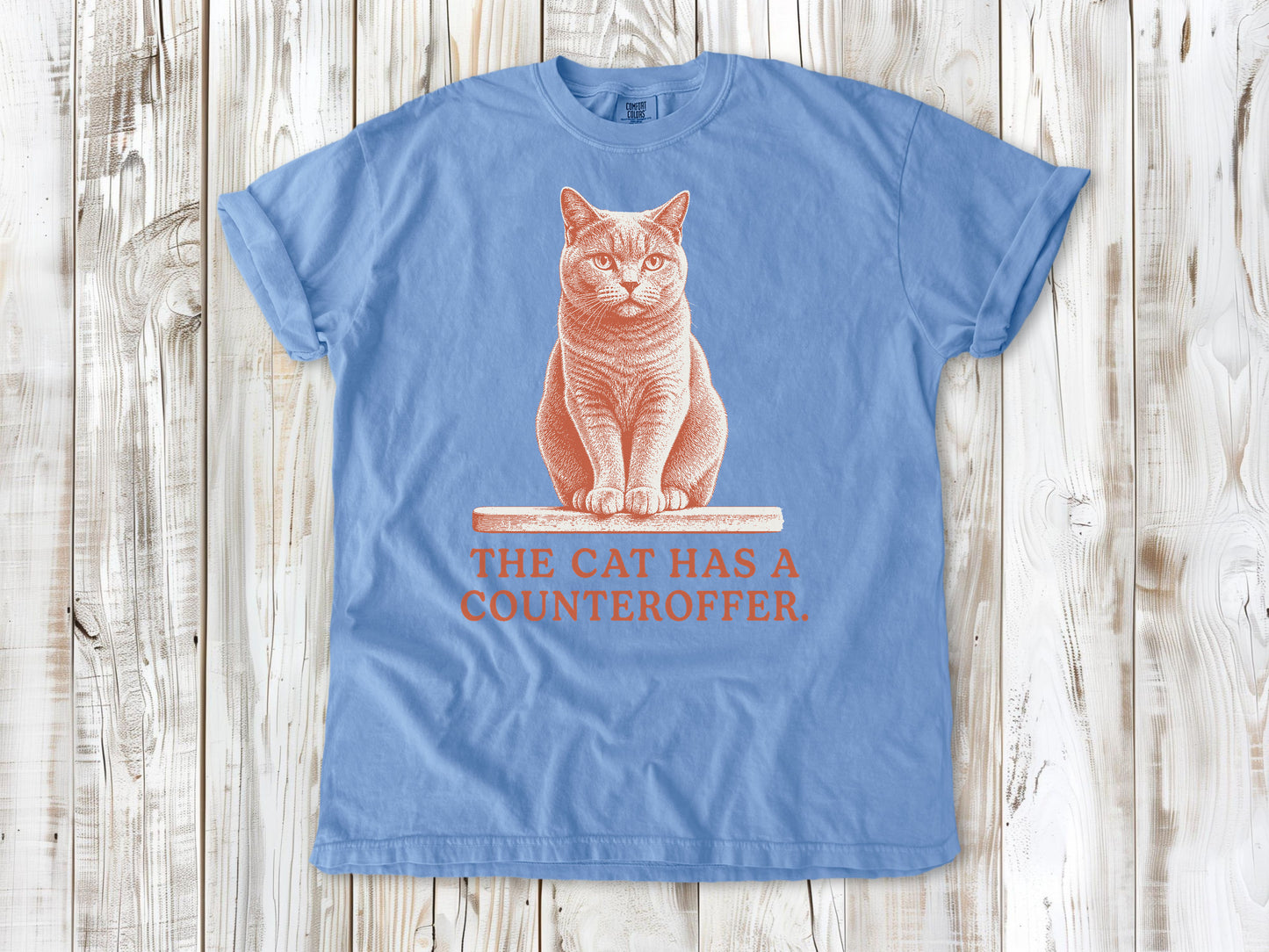 The Cat Has a Counteroffer Tee