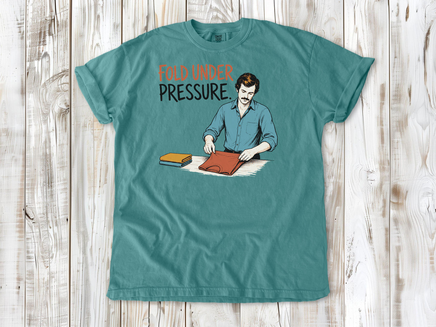 Fold Under Pressure Tee