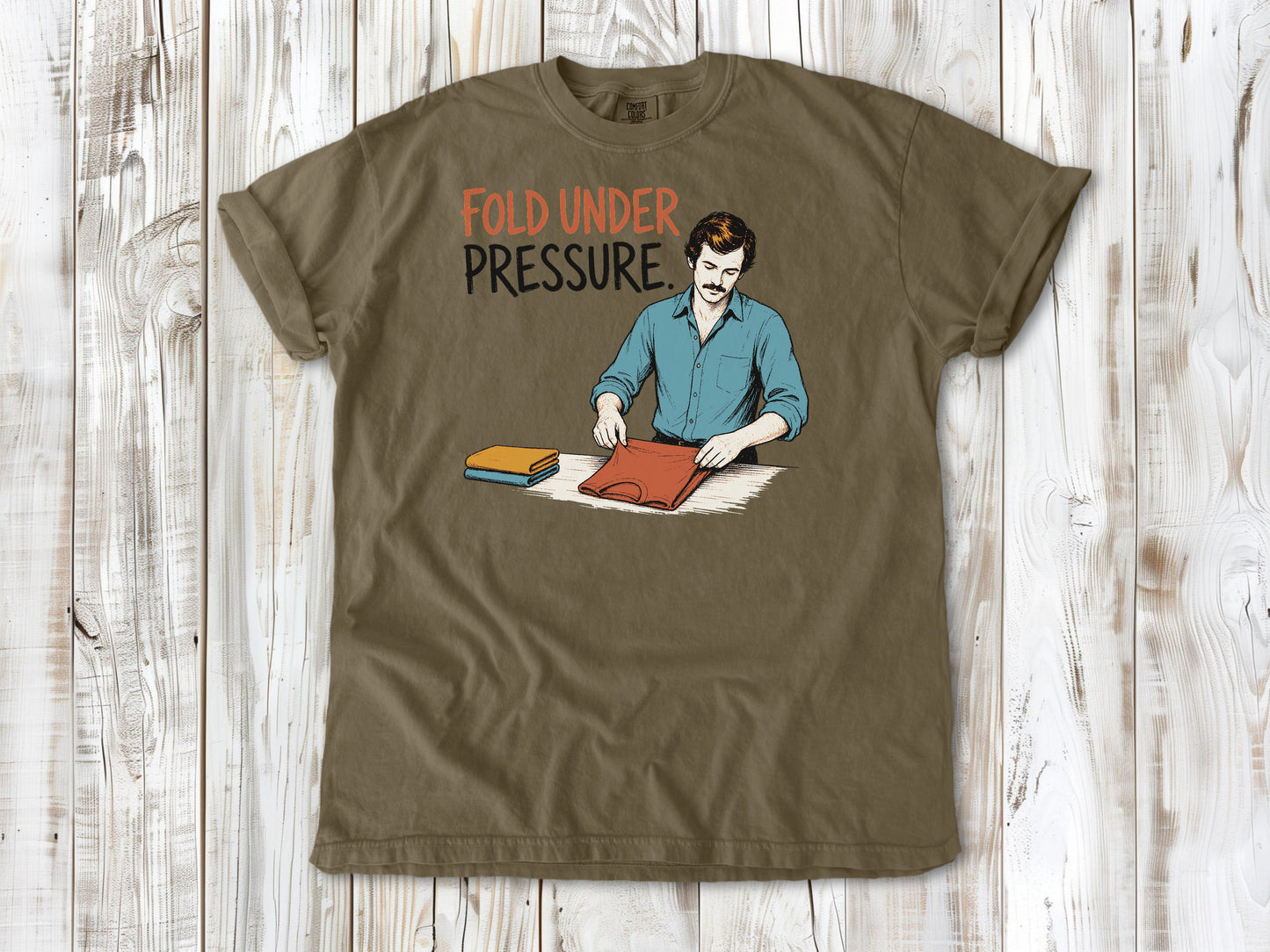 Fold Under Pressure Tee