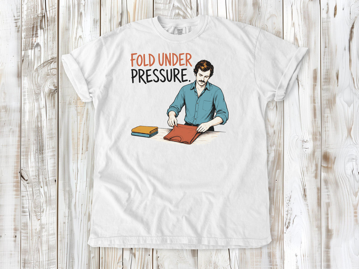 Fold Under Pressure Tee