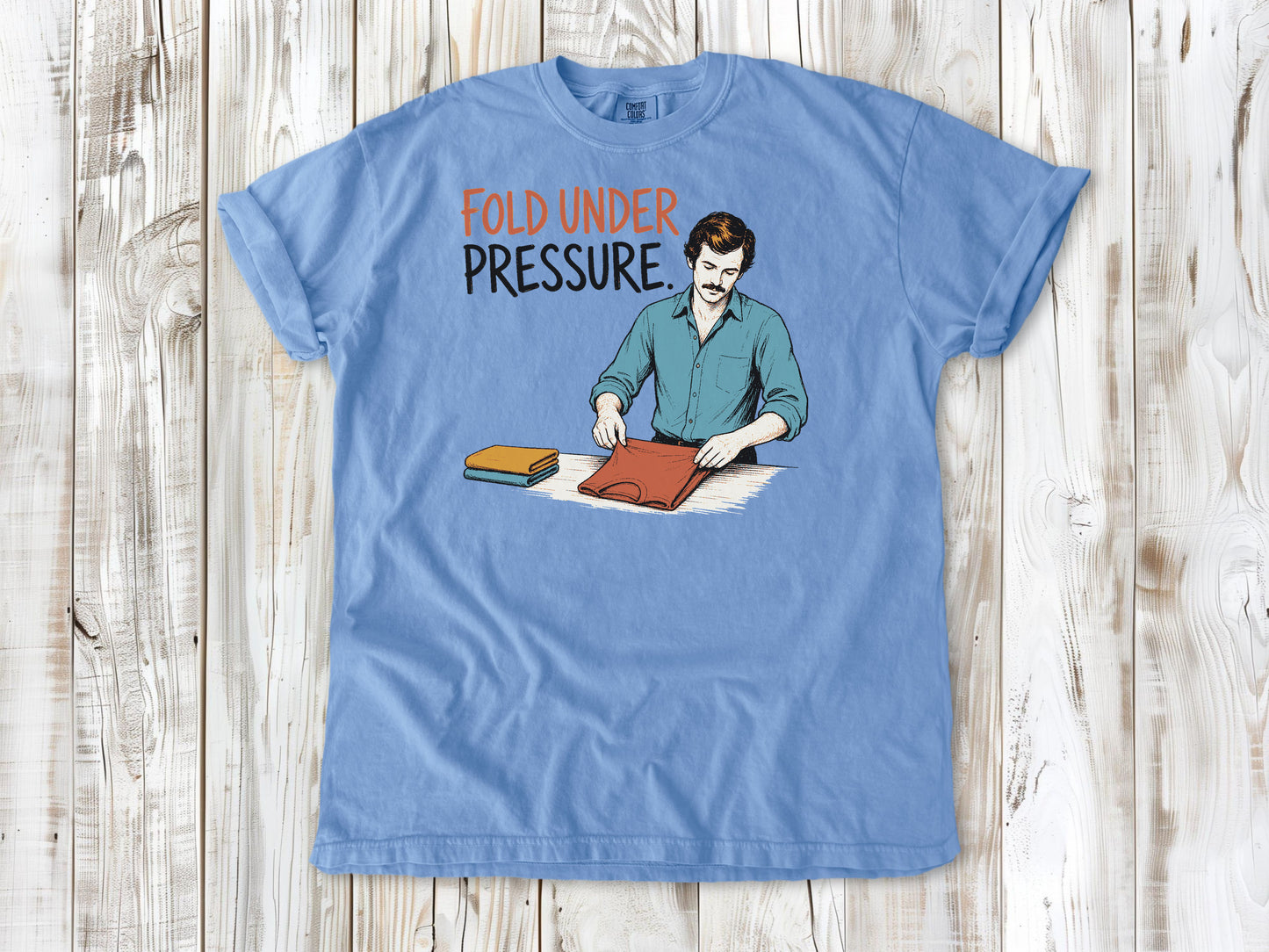 Fold Under Pressure Tee