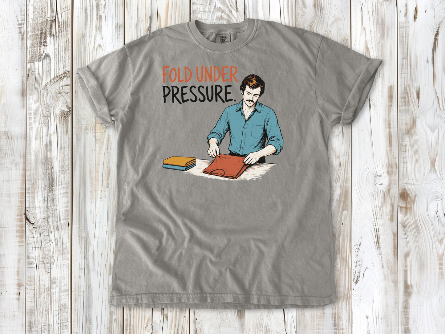 Fold Under Pressure Tee