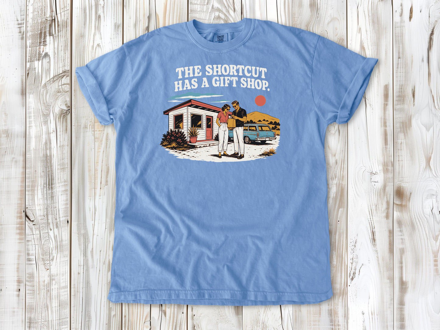 The Shortcut Has a Gift Shop Tee