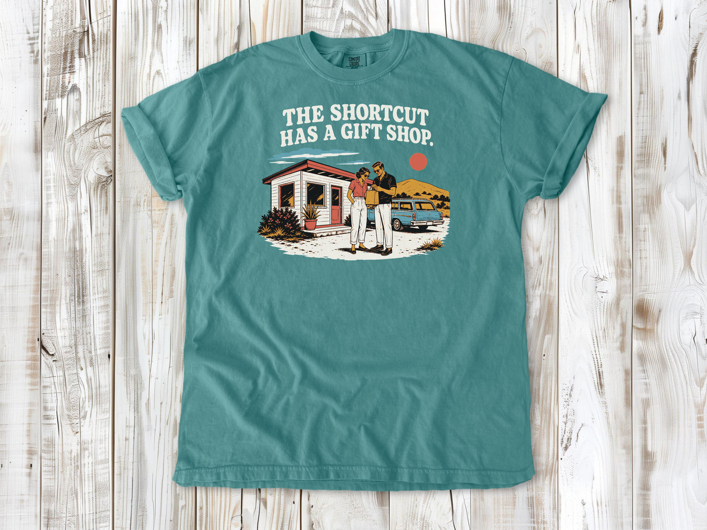 The Shortcut Has a Gift Shop Tee