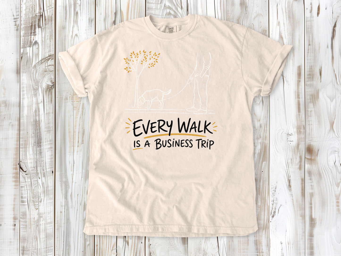 Every Walk Is a Business Trip Tee