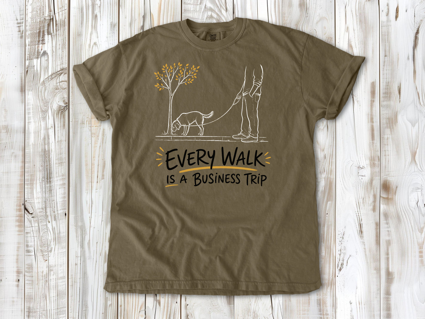 Every Walk Is a Business Trip Tee