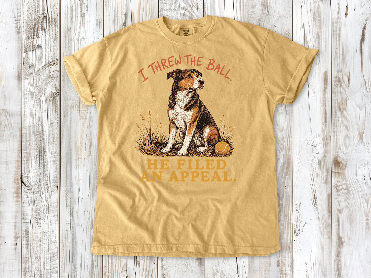 I Threw the Ball. He Filed an Appeal. Tee