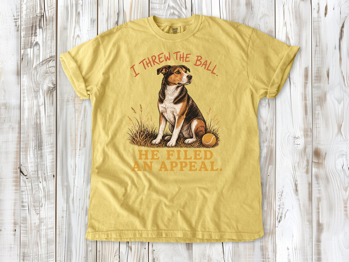 I Threw the Ball. He Filed an Appeal. Tee