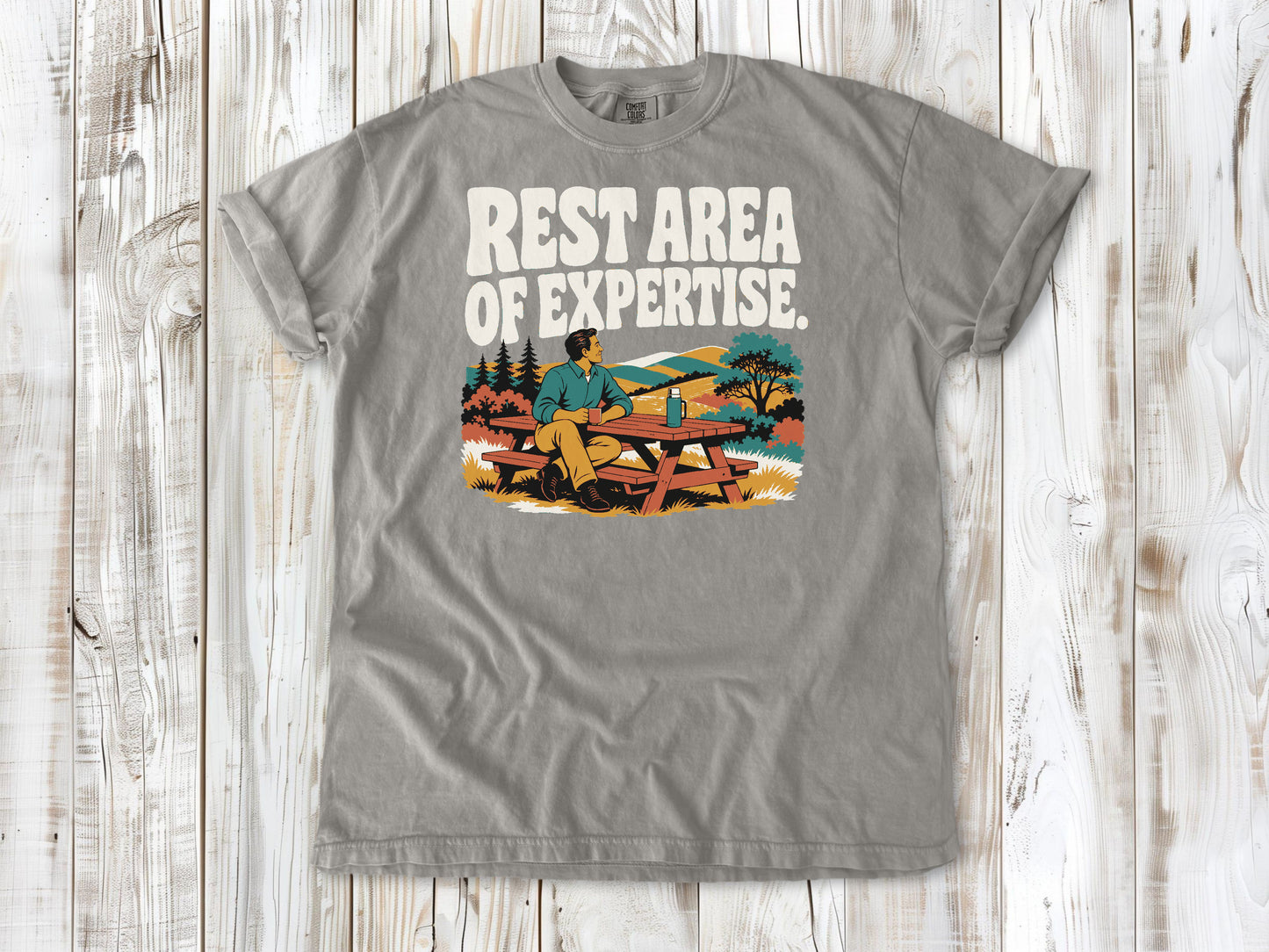 Rest Area of Expertise Tee