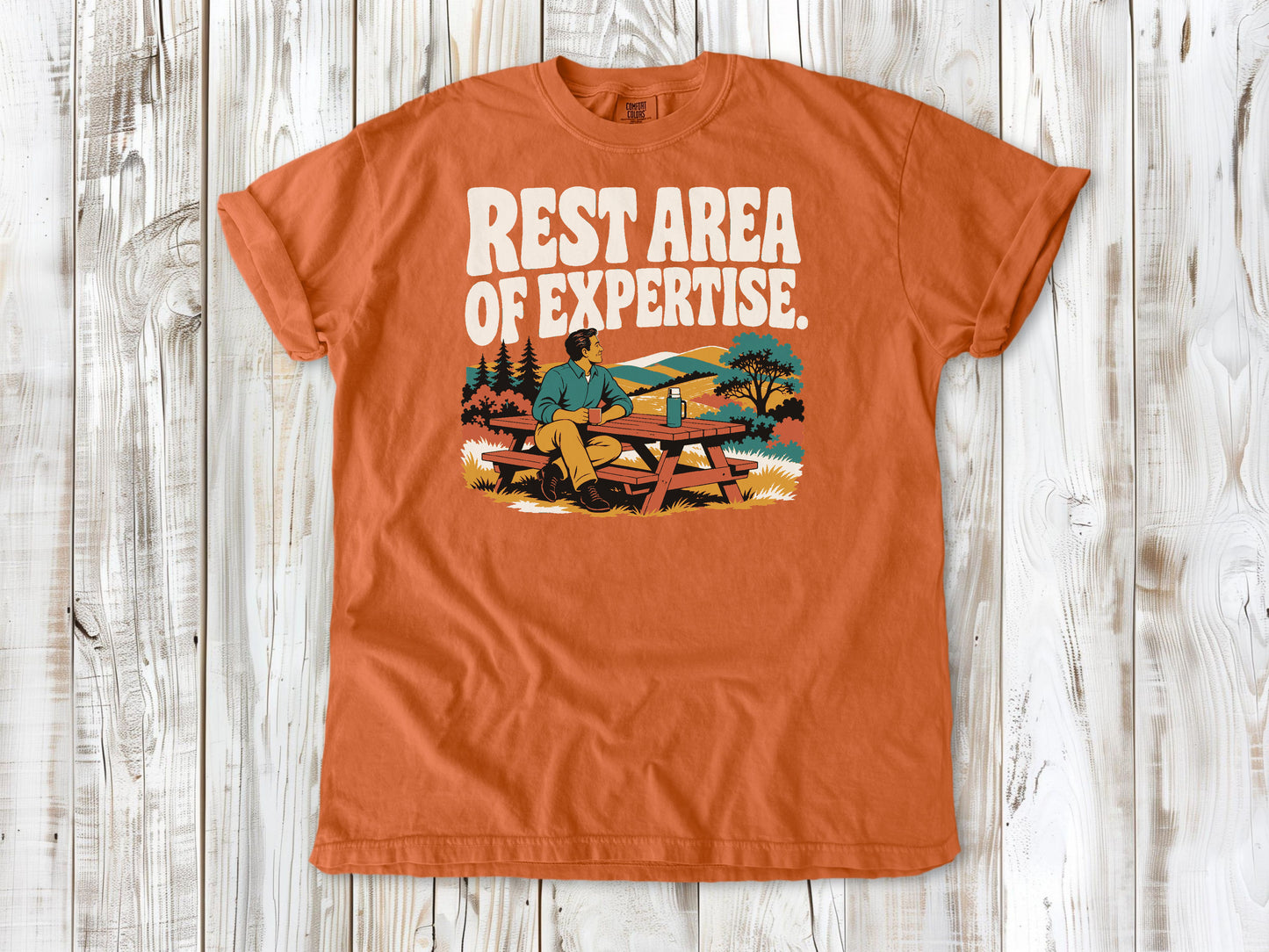 Rest Area of Expertise Tee