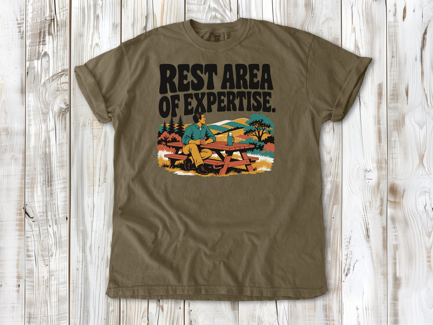 Rest Area of Expertise Tee