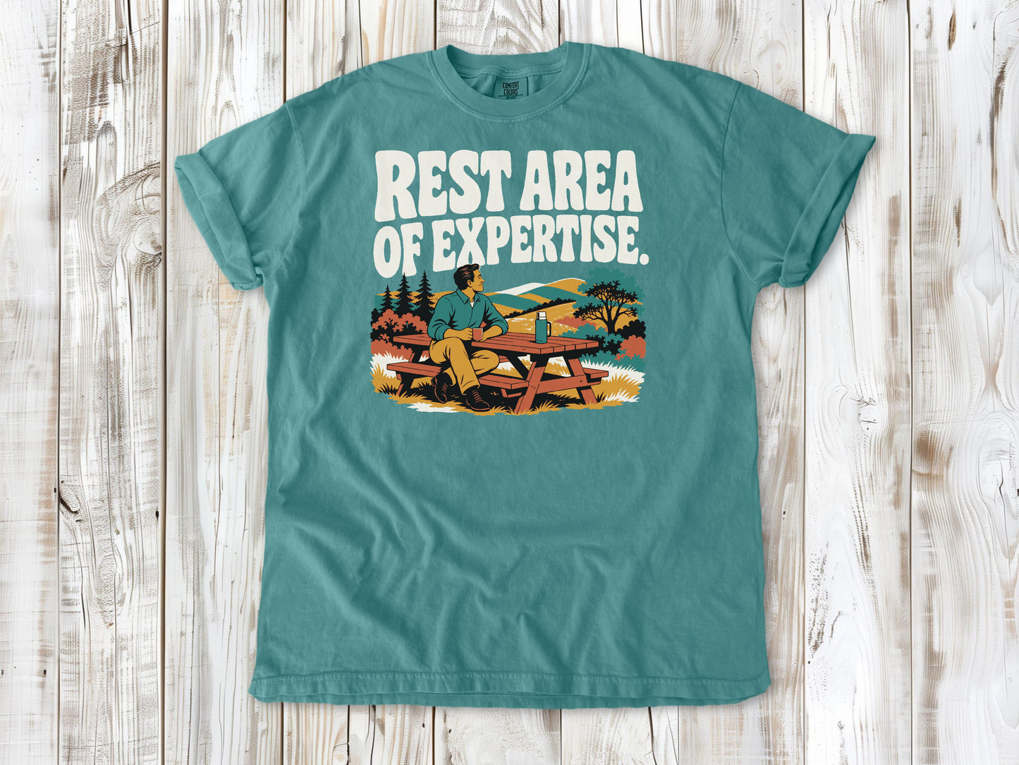 Rest Area of Expertise Tee