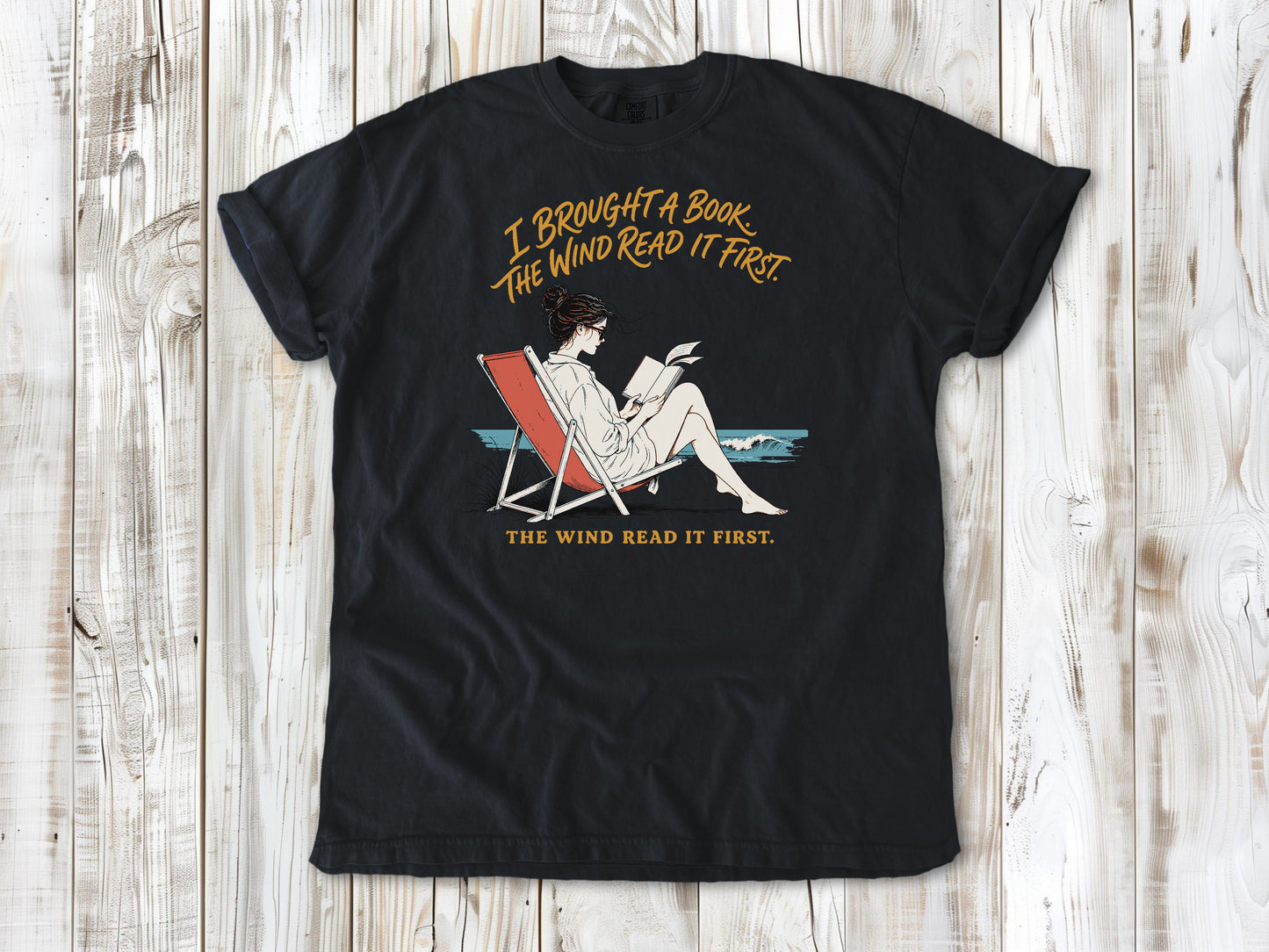 I Brought a Book. The Wind Read It First. Tee
