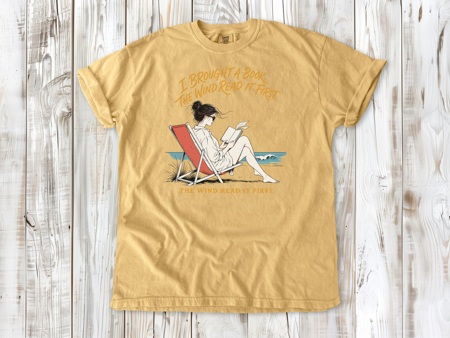 I Brought a Book. The Wind Read It First. Tee