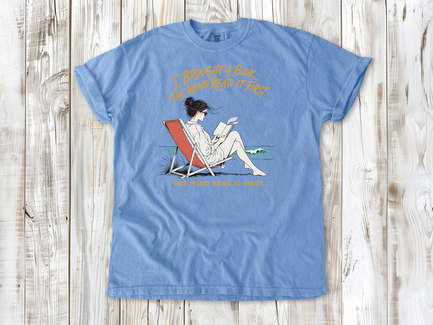 I Brought a Book. The Wind Read It First. Tee