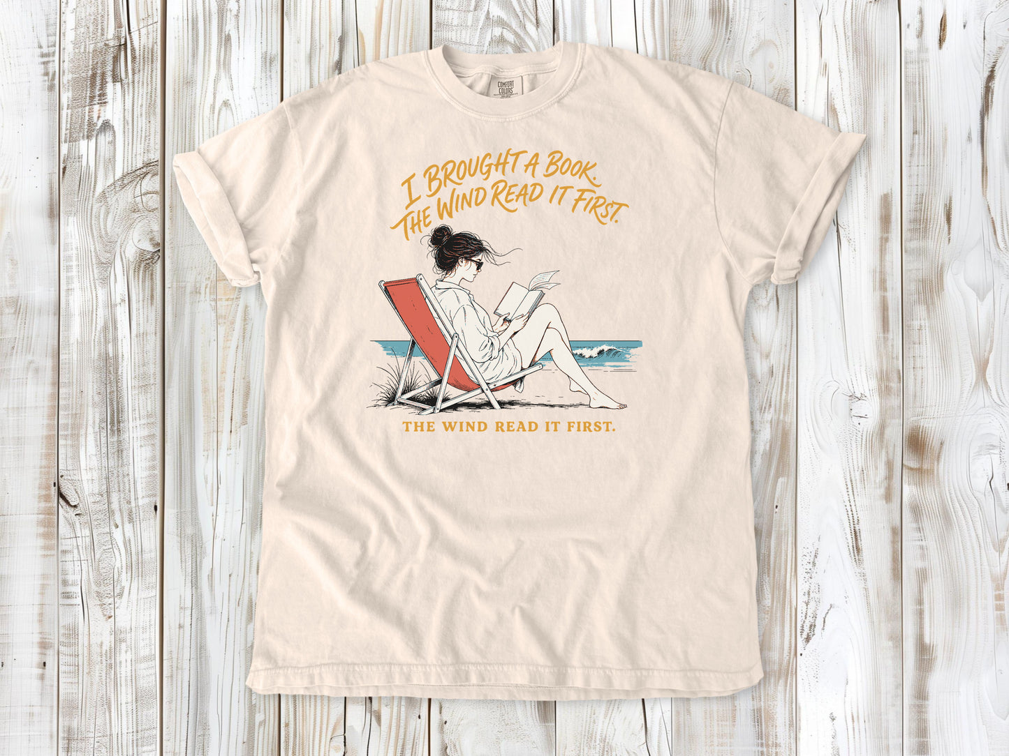 I Brought a Book. The Wind Read It First. Tee