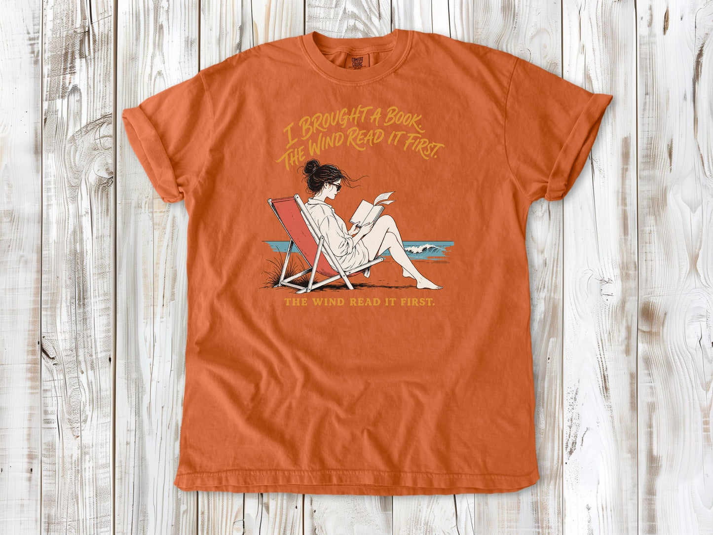 I Brought a Book. The Wind Read It First. Tee