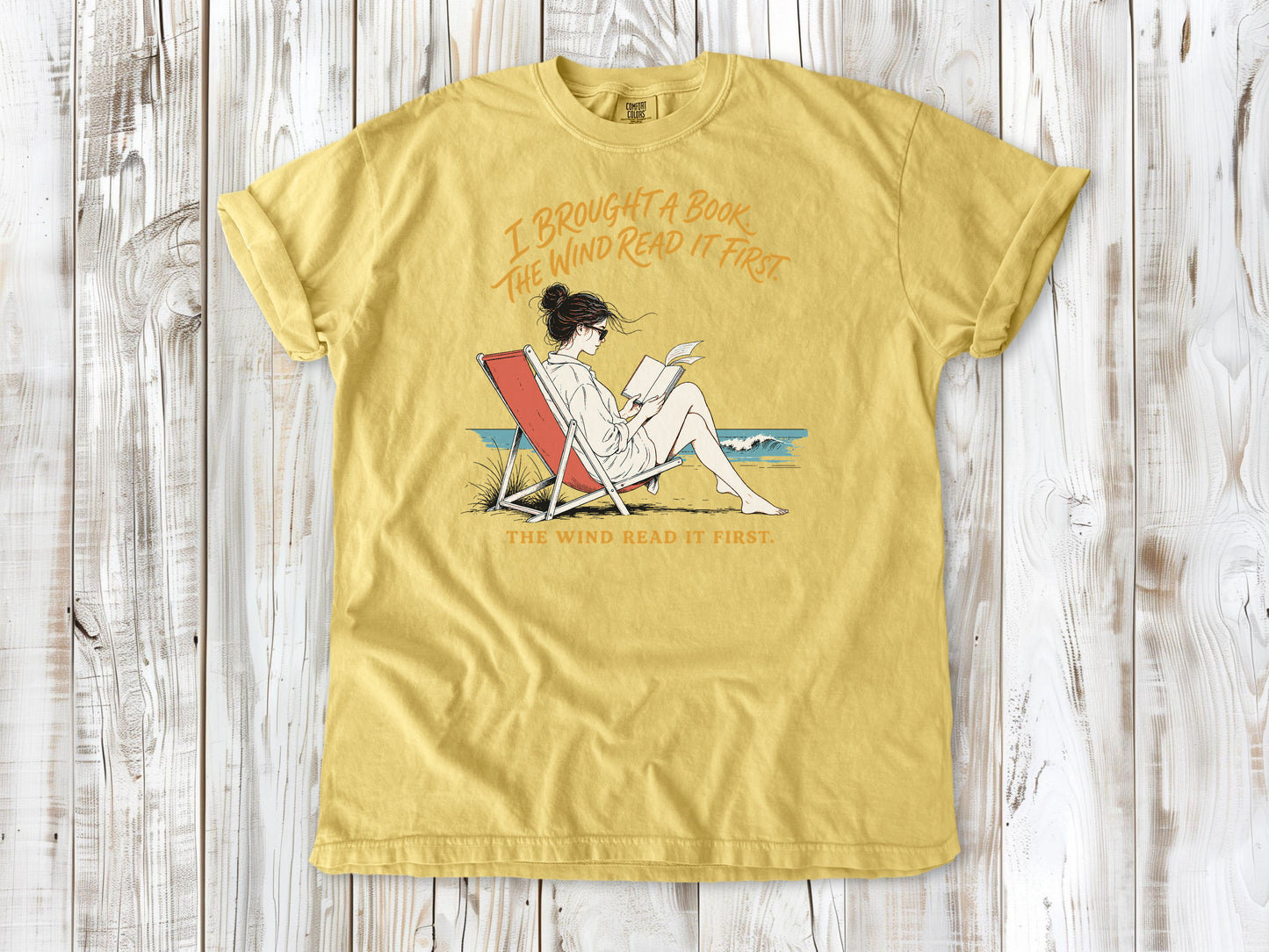 I Brought a Book. The Wind Read It First. Tee