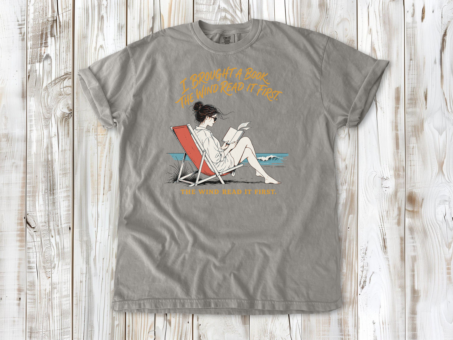 I Brought a Book. The Wind Read It First. Tee
