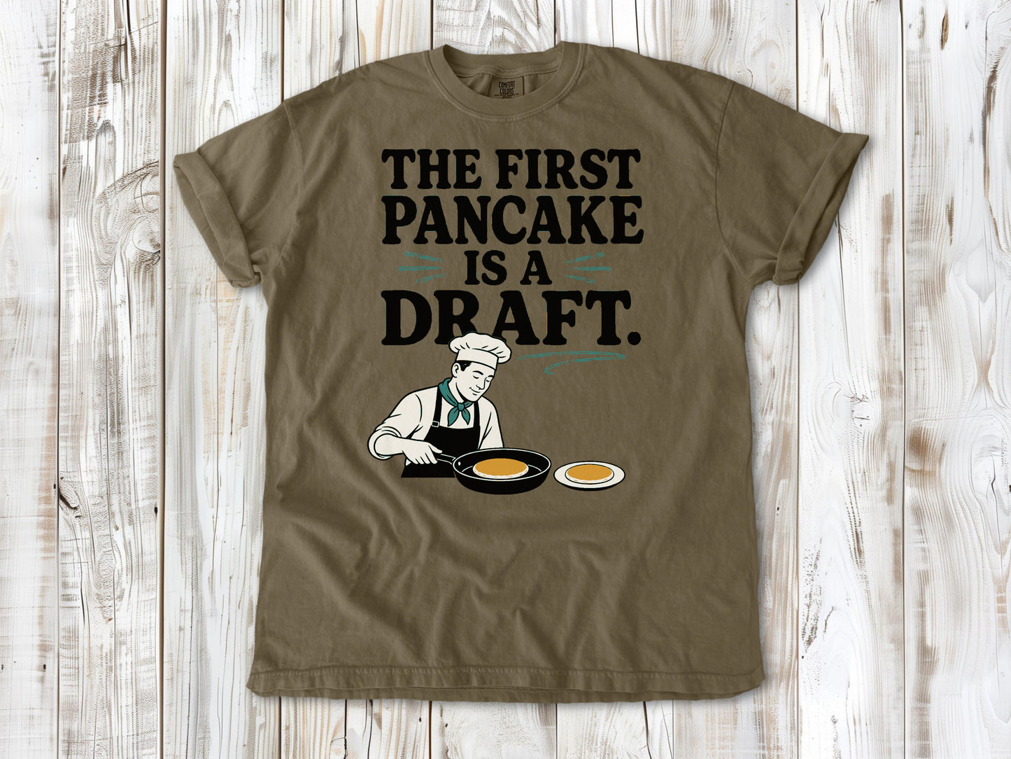 The First Pancake Is a Draft Tee