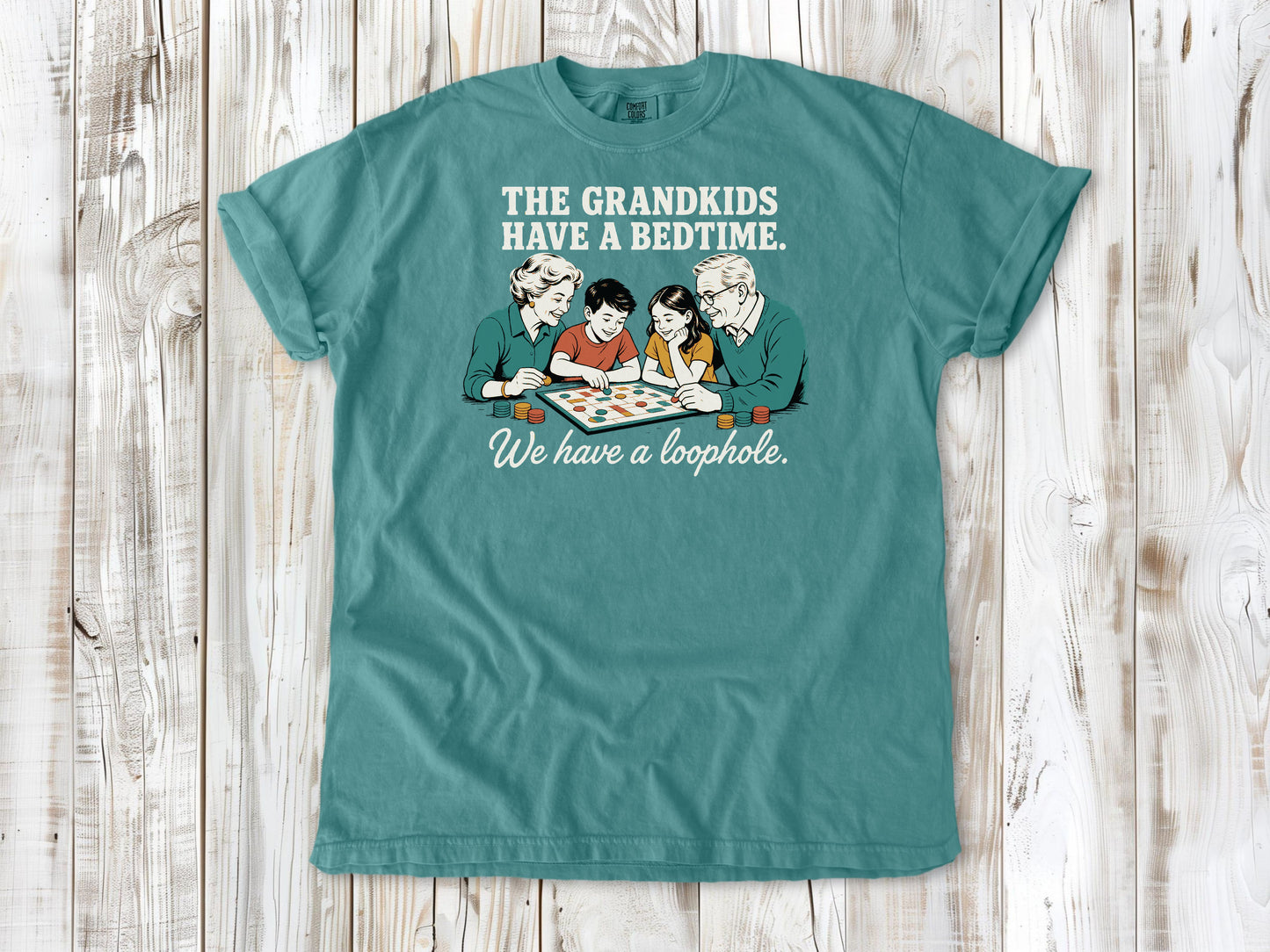 The Grandkids Have a Bedtime. We Have a Loophole. Tee