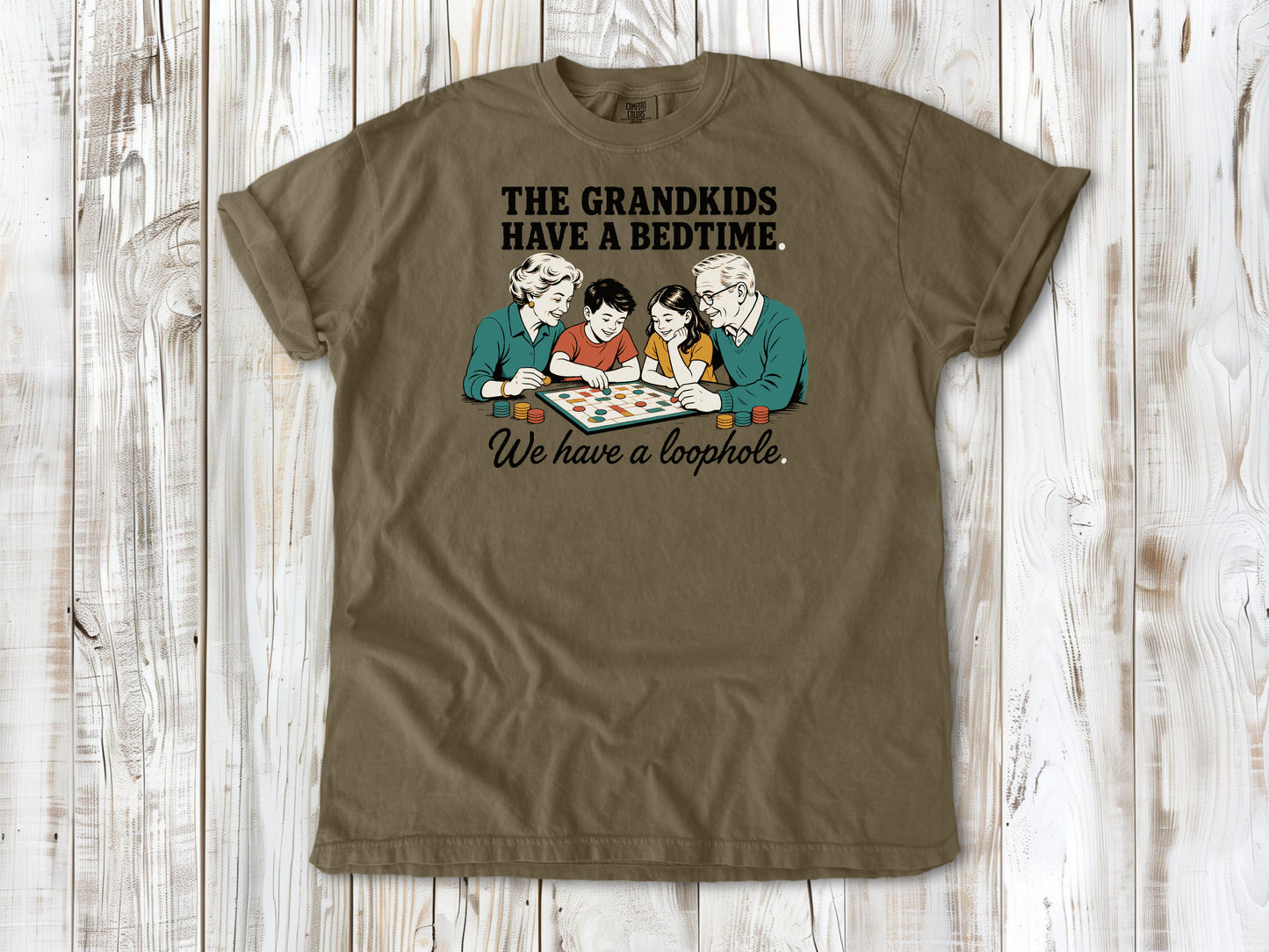 The Grandkids Have a Bedtime. We Have a Loophole. Tee