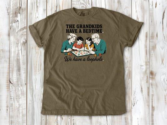 The Grandkids Have a Bedtime. We Have a Loophole. Tee