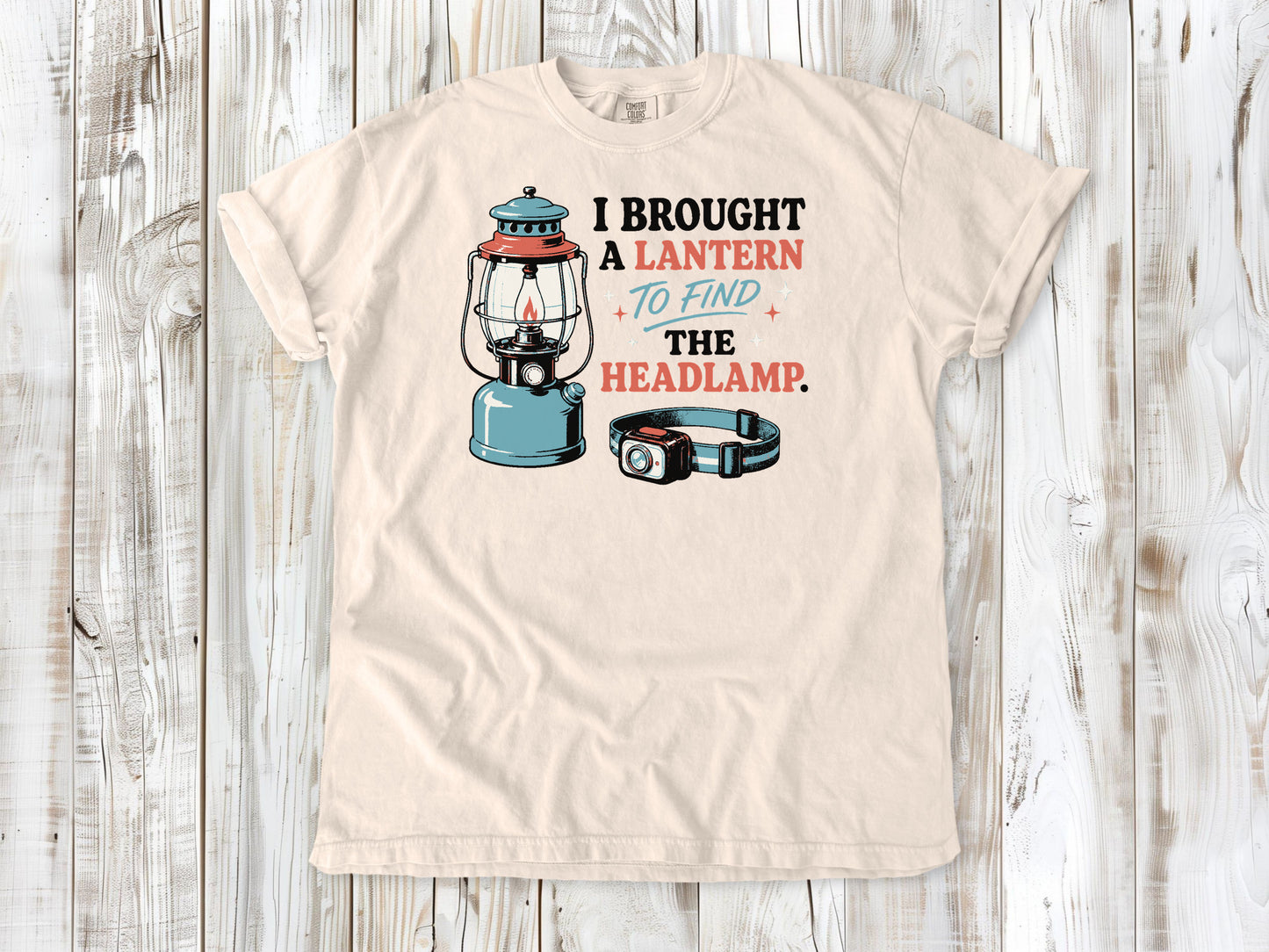 I Brought a Lantern to Find the Headlamp Tee