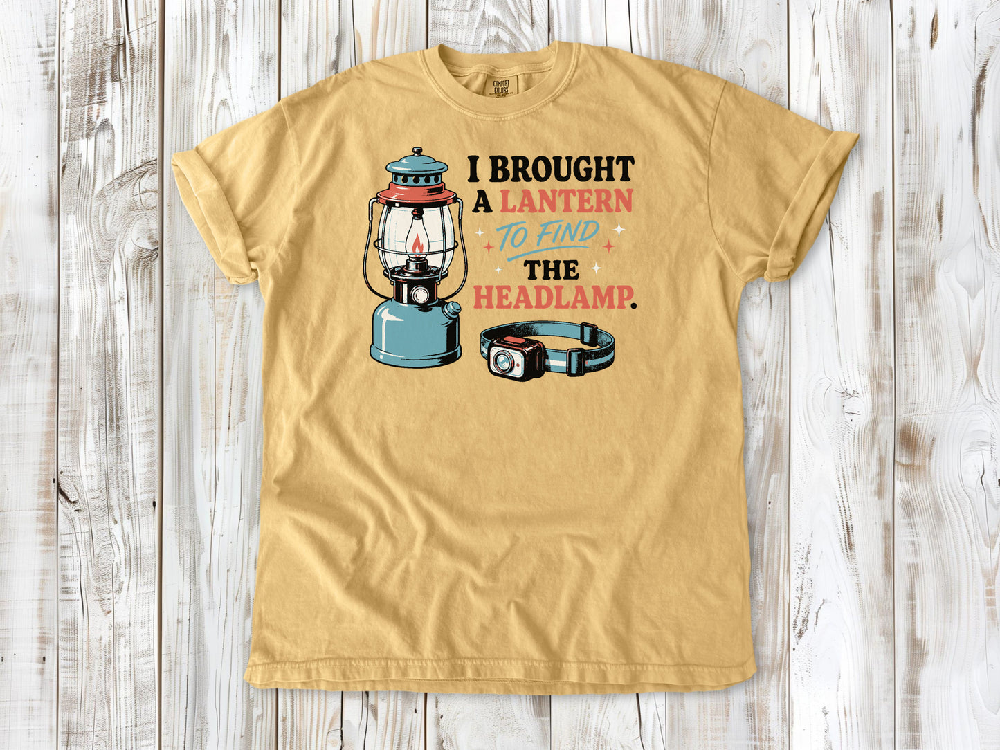 I Brought a Lantern to Find the Headlamp Tee