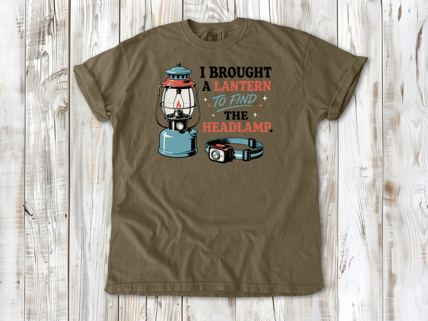 I Brought a Lantern to Find the Headlamp Tee