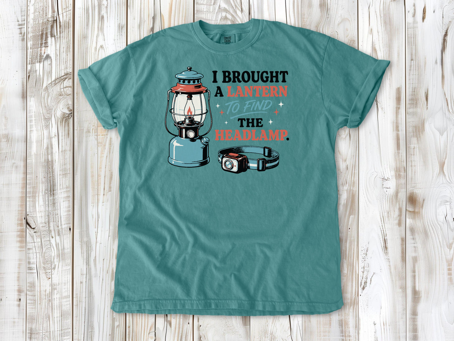 I Brought a Lantern to Find the Headlamp Tee