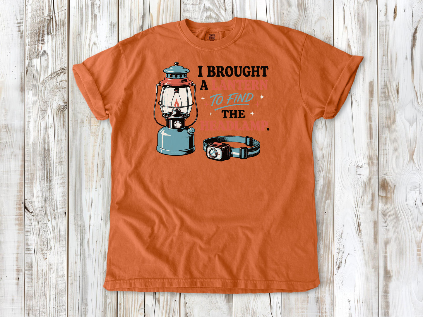 I Brought a Lantern to Find the Headlamp Tee