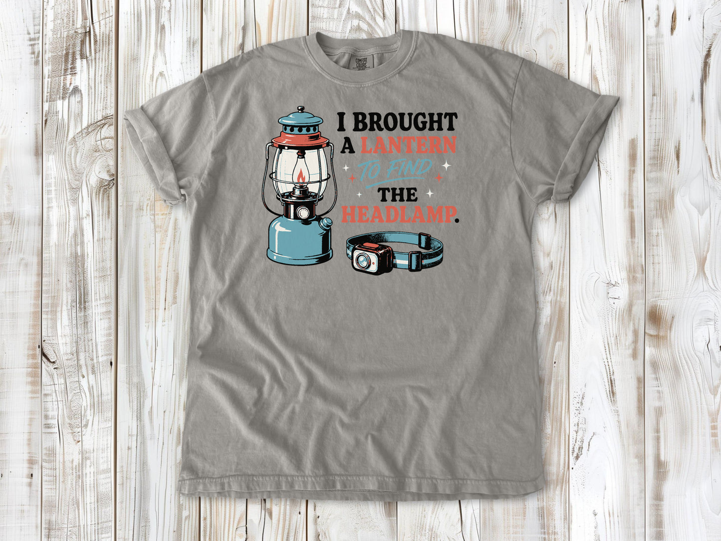 I Brought a Lantern to Find the Headlamp Tee